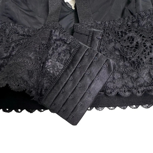 Parfait Women’s Wire-Free 40G Black Lace Bralette - Picture 9 of 10